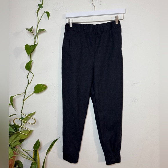 Cos Women's Wool Blend Bull on Cropped Jogger Pants - 4 - Picture 8 of 9